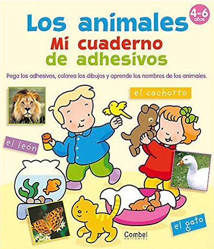 9788498255164: Los animales. Mi cuaderno de adhesivos