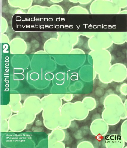 9788498264753: Cuaderno Investigaciones y Tcnicas Biologia 2 Bachto / 2009 - 9788498264753