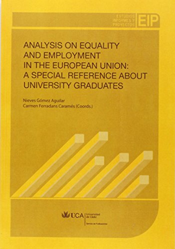 9788498283891: Analysis on equality and employment in the European Union: a special reference about university graduates (Estudios, Informes y Proyectos)