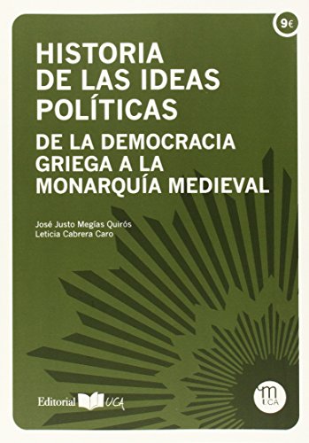 9788498284911: Historia de las ideas polticas: De la democracia griega a la monarqua medieval (Manuales. Derecho y Jurisprudencia)