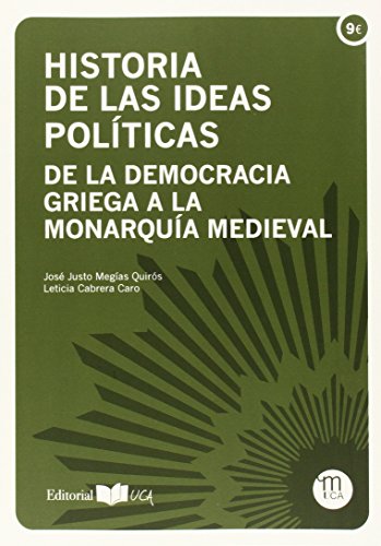 9788498284911: Historia de las ideas polticas: De la democracia griega a la monarqua medieval