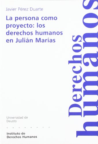 Beispielbild fr La persona como proyecto zum Verkauf von MARCIAL PONS LIBRERO
