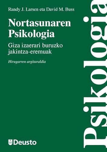 Stock image for NORTASUNAREN PSIKOLOGIA GIZA IZAERARI BURUZKO JAKINTZA-EREMUAK for sale by Zilis Select Books