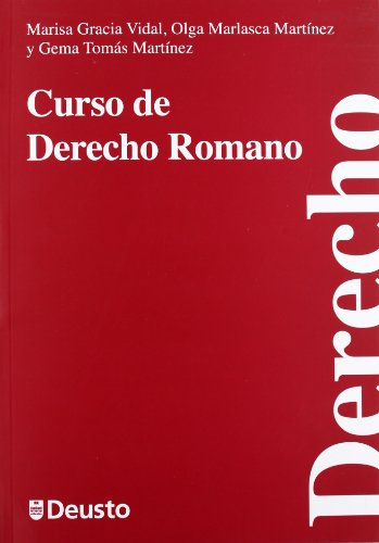 9788498303605: Curso de derecho romano