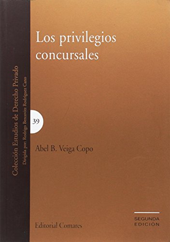 Imagen de archivo de Los privilegios concursales a la venta por MARCIAL PONS LIBRERO