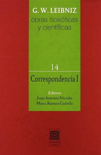 Correspondencia i (9788498362954) by Gottfried Wilhelm Von Leibniz