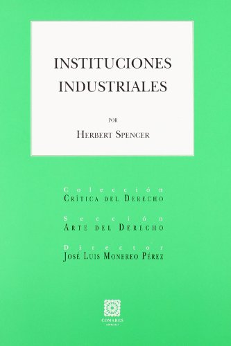 Instituciones industriales (9788498365528) by Spencer