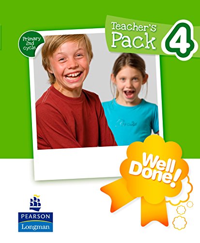 Stock image for WELL DONE! 4 TEACHER'S PACK (CASTELLANO) for sale by Zilis Select Books