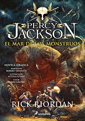 Stock image for El mar de los monstruos. Novela gráfica / The Sea of Monsters: The Graphic Novel (Percy Jackson y los dioses del olimpo / Percy Jackson and the Olympians) (Spanish Edition) for sale by HPB Inc.