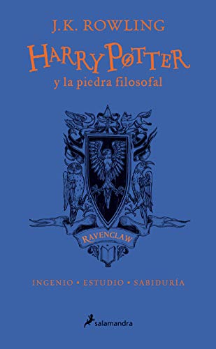 9788498388916: Harry Potter y la piedra filosofal (edicin Ravenclaw del 20 aniversario) (Harry Potter 1): Ingenio  Estudio  Sabidura