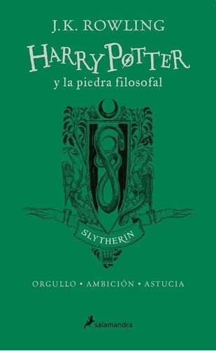 Imagen de archivo de Harry Potter Y La Piedra Filosofal - Slytherin - Espa ol a la venta por Juanpebooks