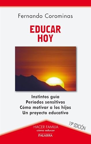 Beispielbild fr Educar hoy zum Verkauf von LibroUsado  |  Tik Books SO