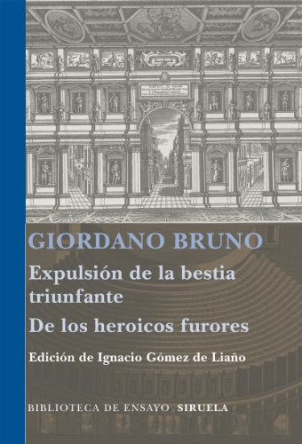 9788498414448: Expulsion de la bestia triunfante & De los heroicos furores / Expulsion of the Triumphant Beast & Of the Heroic Frenzies