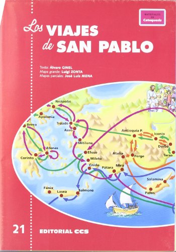 9788498422474: Los viajes de san Pablo: 21 (Psters catequistas)