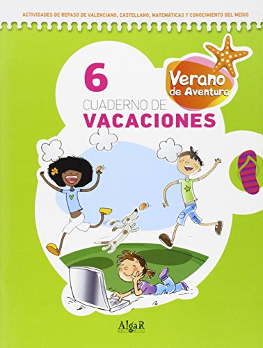 Imagen de archivo de VERANO DE AVENTURA, 6 EDUCACIN PRIMARIA. CUADERNO DE VACACIONES a la venta por Antrtica