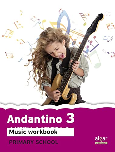 Imagen de archivo de Cuaderno Andantino 3. Primaria - 9788498455557: Music Workbook a la venta por Hamelyn