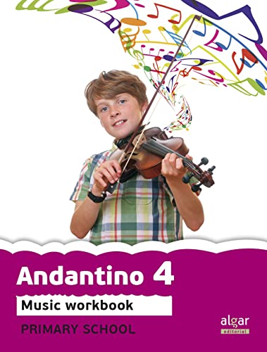 9788498455564: Cuaderno Andantino 4. Primaria - 9788498455564: Music workbook