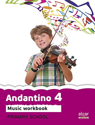 Imagen de archivo de Cuaderno Andantino 4. Primaria - 9788498455564: Music Workbook a la venta por Hamelyn