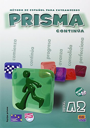 9788498480016: Prisma A2 Contina - Libro del alumno+CD