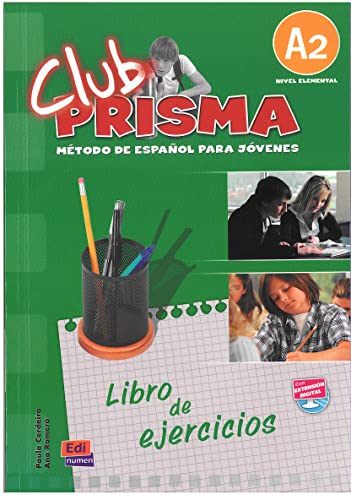9788498480153: Club Prisma A2 - Libro de ejercicios: Metodo de espanol para jovenes