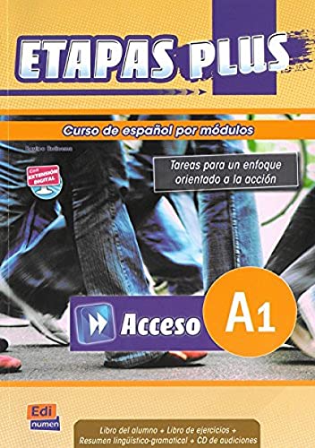 Beispielbild fr Etapas Plus ACCESO A1: Libro del alumno zum Verkauf von Ammareal