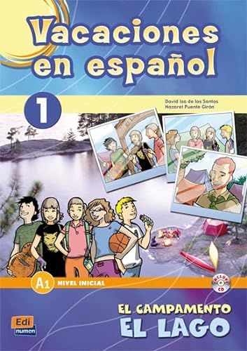Stock image for Vacaciones en espaol 1. El campamento El Lago (+CD). A1. for sale by HISPANO ALEMANA Libros, lengua y cultura