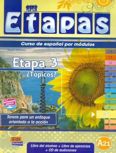 Etapas Level 3 ¿Tópicos? - Libro del Alumno/Ejercicios + CD - Sonia Eusebio Hermira