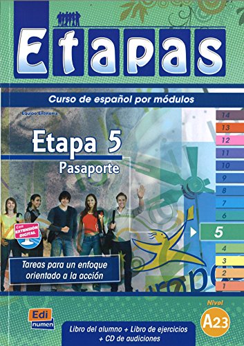 Stock image for Etapa 5 Pasaporte. Manual de espanol por modulos/ Step 5 Passport. Spanish Manual for Modules: Nivel A2/ Level A2: Vol 1 for sale by Revaluation Books