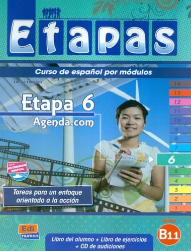 Stock image for Etapas 6 - Agenda.Com: Libro Del Alumno Y Libro De Ejercicios (Con Cd Audiciones). for sale by Universal Store