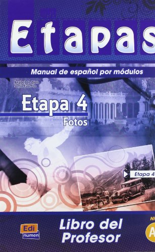 Beispielbild fr Etapa 4. Fotos - Libro del profesor (Etapas) (Spanish Edition) zum Verkauf von Gallix