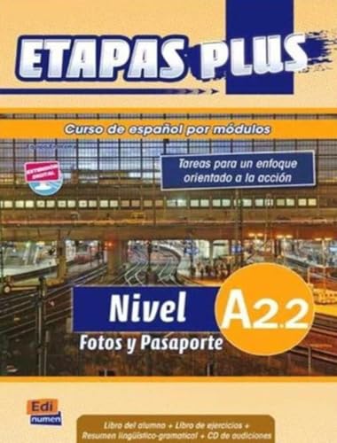 Beispielbild fr Etapas plus Nivel A2.2 Fotos y Pasaporte : Libro del alumno (1CD audio) zum Verkauf von medimops