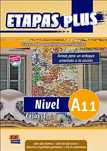 Stock image for Etapas plus Nivel A1.1 Cosas (1) : Libro del alumno (1CD audio) for sale by medimops
