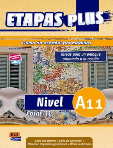 Stock image for Etapas Plus: Libro Del Alumno/Ejercicios + CD A1.1 for sale by Revaluation Books