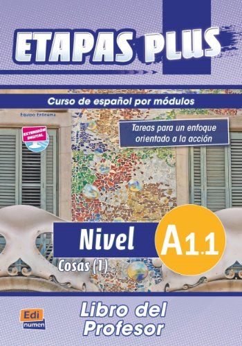 Stock image for Etapas Plus A1.1 - Cosas 1: Libro Del Profesor. for sale by Universal Store