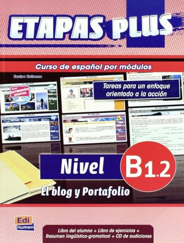 9788498482492: Etapas Plus B1.2 - Libro del alumno