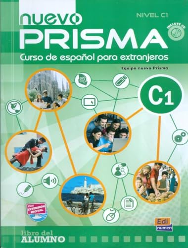 9788498482539: nuevo Prisma C1 - Libro del alumno + CD