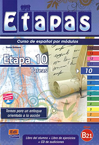 Stock image for Etapas 10 - Tareas: Libro Del Alumno Y Libro De Ejercicios (Con Cd Audiciones). for sale by Universal Store
