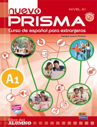 9788498483659: nuevo Prisma A1 - Libro del alumno + CD: Student Book + CD : 10 units