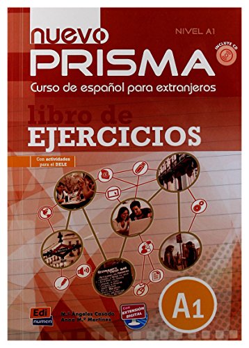 9788498483673: nuevo Prisma A1 - Libro de ejercicios+CD: Cahier d'exercices