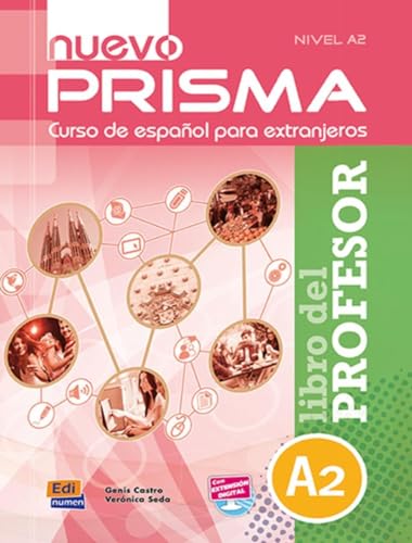 9788498483710: Nuevo Prisma A2 Teacher's Edition Plus Eleteca: Libro del profesor: 0000