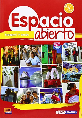 9788498484267: Espacio Abierto A1/A2 - Livre de l'elve: Livre de l'lve Niveau A1-A2: 0000