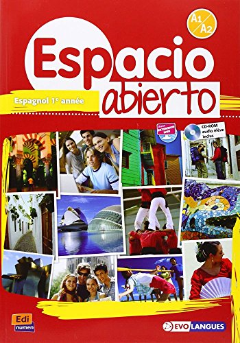 Stock image for Espacio Abierto Niveau 1 Livre de l'lve + CD-ROM et accs  ELEteca (Spanish Edition) for sale by Gallix