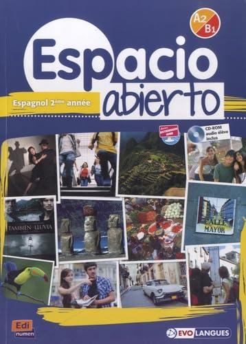 Imagen de archivo de ESPACIO ABIERTO. ESPAGNOL 2 ANNE. A2-B1. INCLUYE CD a la venta por Librera Dilogo