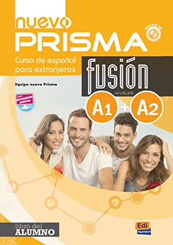 9788498485202: Nuevo prisma. Fusion A1/A2. Libro del alumno. Per le Scuole superiori. Con espansione online: 0000