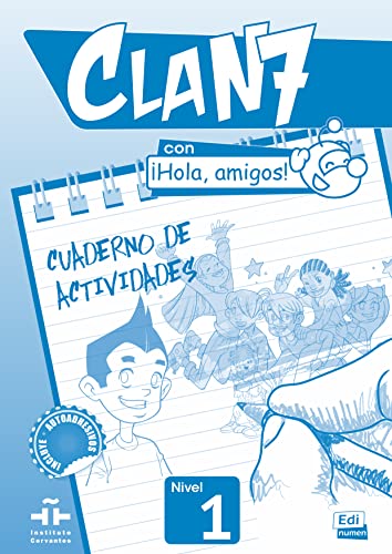 9788498485370: Clan 7 con Hola, amigos!: Cuaderno de actividades (0000)