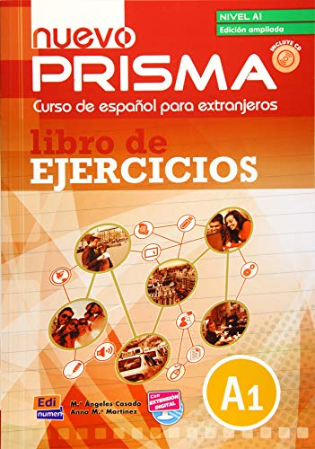 Stock image for nuevo Prisma A1 - Lib.ejerc.+CD ampliado (Spanish Edition) for sale by Front Cover Books