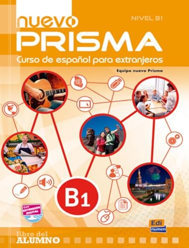 Imagen de archivo de Nuevo Prisma B1 Student's Book + Eleteca (Spanish Edition) a la venta por HPB-Red