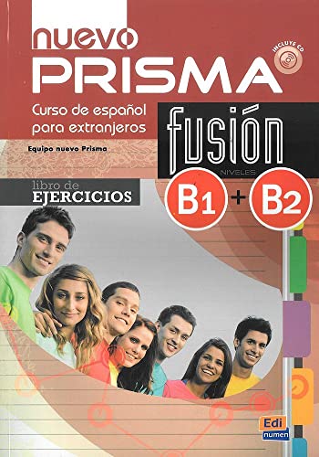 Imagen de archivo de NUEVO PRISMA FUSIN B1+B2. LIBRO DE EJERCICIOS a la venta por Antrtica