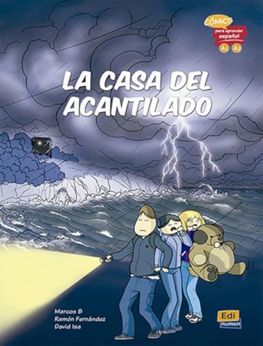 La Casa del Acantilado: Levels A1 & A2: Comics Para Aprender Espanol (Comic Edinumen) (Spanish Edition) [Soft Cover ] - B., Marcos