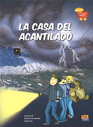 9788498489156: La Casa del Acantilado: Comics Para Aprender Espanol: Levels A1 & A2 (Comic Edinumen)